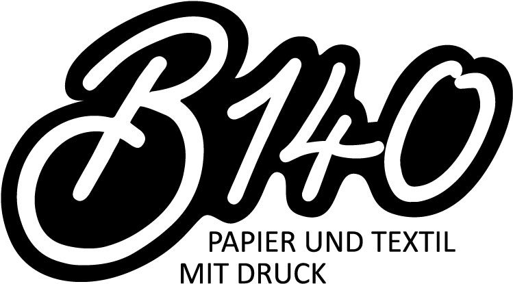 B140 Papier und Textil mit Druck